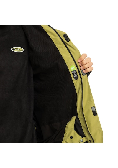 Quiksilver High Altitude Gore-tex Unisex Yeşil Snowboard Ceketi Glj0