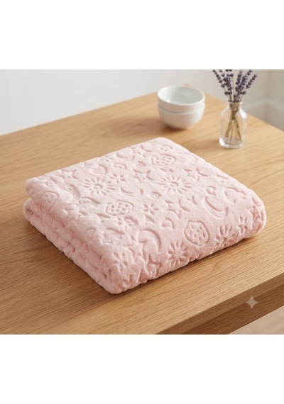 Papatyatrend Bebek Battaniyesi Toz Pembe