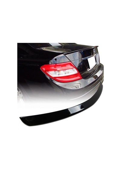 Mercedes W204 C Serisi Kasa Spoiler Piano Black Boyalı