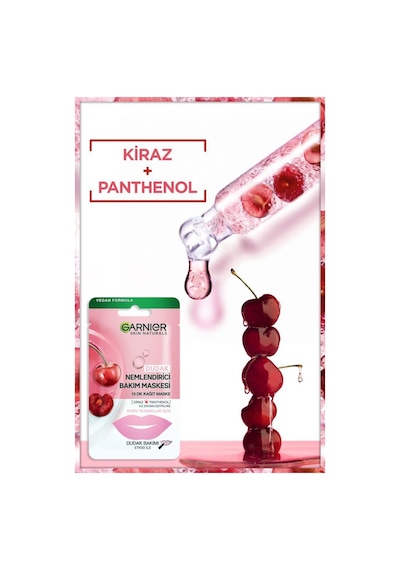 Dudak Nemlendirici Bakım Maskesi 3'lü Set pktddkmskst-8997