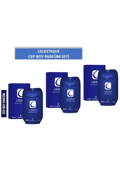 Cep Boy Parfüm Eau For Men 50ml X3 Adet Fresh