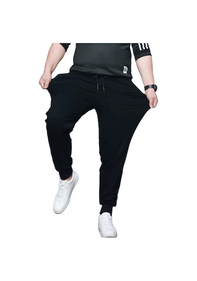 Blackjack Giyim Erkek Siyah Slim Fit Jogger Eşofman Altı Siyah