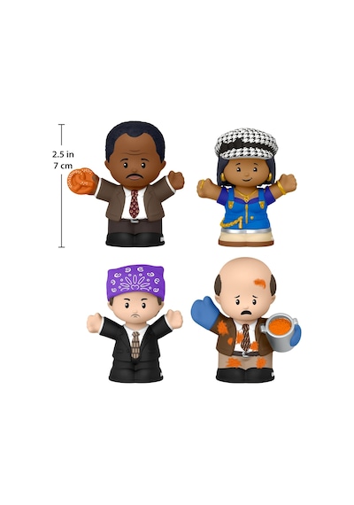Little People Collector The Office 4 Adet Figür Özel Seri Set Captain America