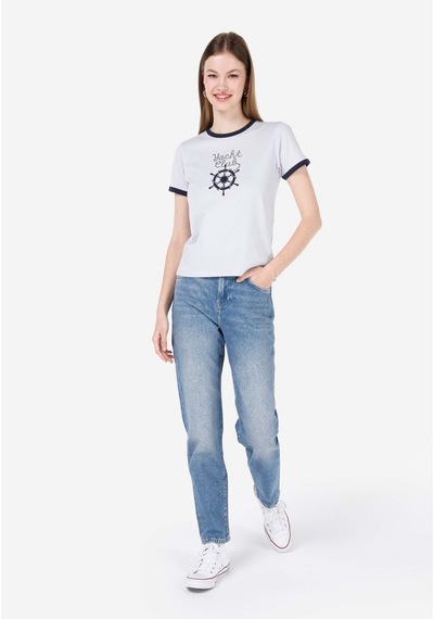 Colin's Colins Mom Fit Daralan Paça Kadın İndigo Jean Pantolon Cl1069441 Q1.v1 Dn43389 Denim Colin's Colins Mom Fit Daralan Paça Kadın İndigo Jean Pantolon Cl1069441 Q1.v1 Dn43389 Denim