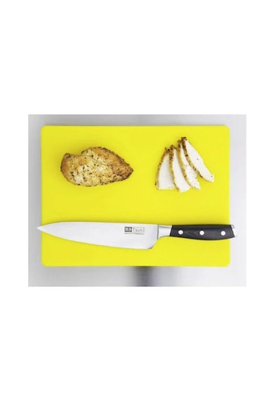 Türkay 3'lü 50x30x2 Cm Polietilen Kesme Tahtası Kesim Levhası Sarı 4726