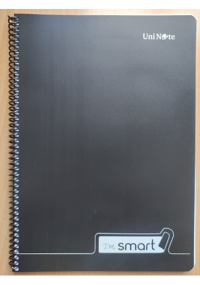 Mopak 72 Yaprak Çizgisiz Defter Plastik Kapak Harita Metot Hm Telli