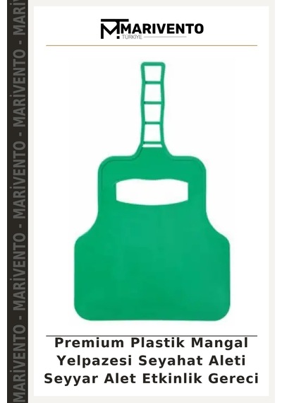Premium Plastik Mangal Yelpazesi Seyahat Aleti Seyyar Alet Etkinlik Gereci