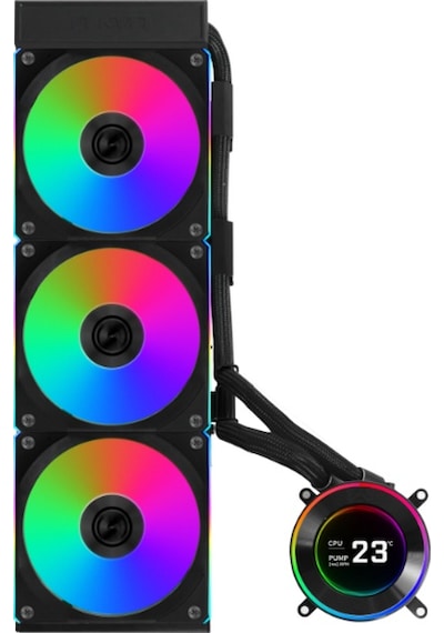 Lian Li Hydro-shift Iı Lcd-c 360cl Siyah İşlemci Sıvı Soğutma G89.ghs2lcd36rb.00