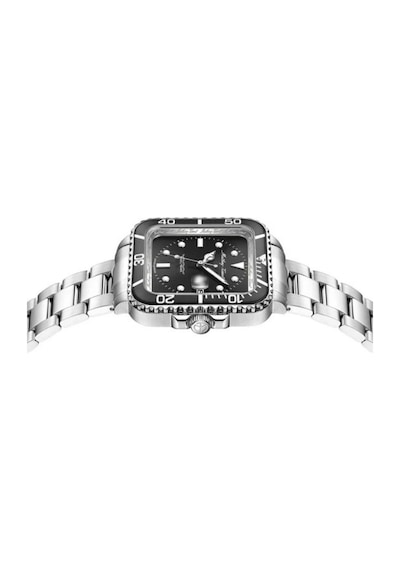 Mathey-tissot H902qan Erkek Kol Saati Gümüş - Siyah