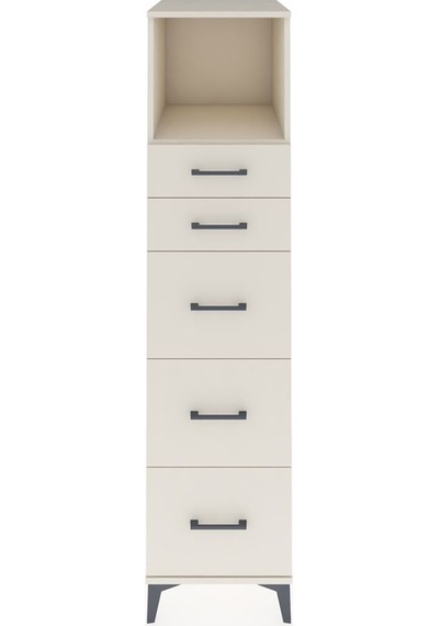 Kronos Dolap Tek Raflı 5 Çekmeceli 44x59x182 Aytaşı-aytaşı Aytaşı