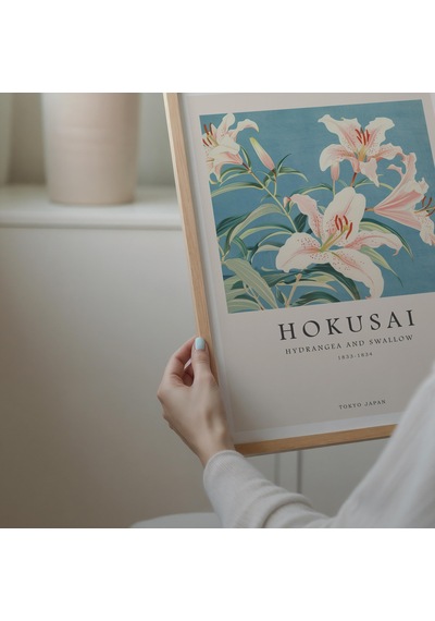 Katsushika Hokusai Sergi Posteri, Hokusai, Japon Duvar Sanatı, Hokusai