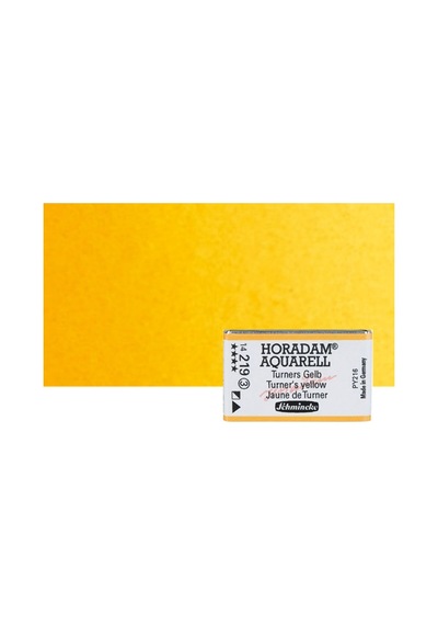 Schmincke Horadam Aquarell 1/1 Tablet 219 Turners Yellow Seri 3
