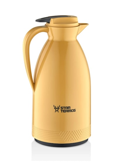 Star Termos Sıcak Su Ve Soğuk Su Termosu 1.5 Litre Cam Termos Çok Renkli