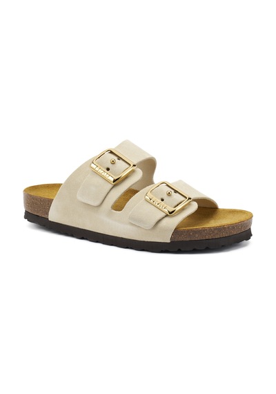 Capuccıno Terlik Kadın 17d8 Frau Velour-s Cappuccino Taupe Capuccıno Çok Renkli