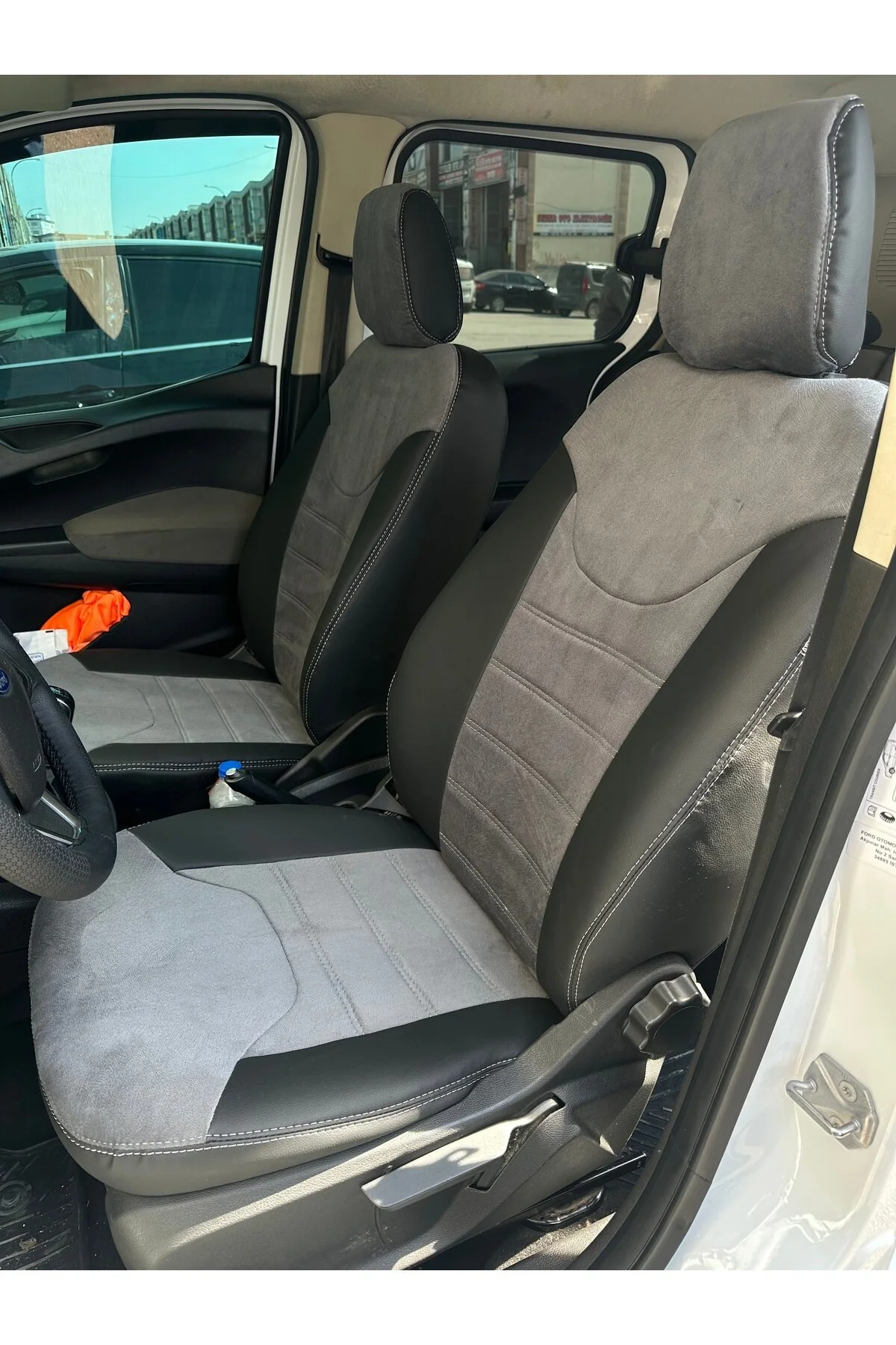 Ford Curier Araca Özel Koltuk Kılıfı Siyah