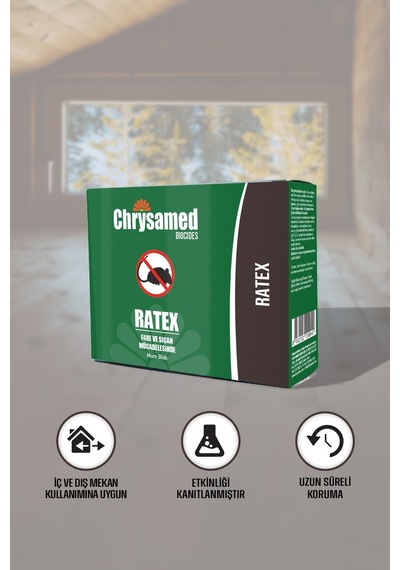 Chrysamed Ratex Fare Mum Blok 100 G