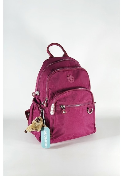 Duomino Bordo Sırt Çantası Günlük Mini Boy By Nemo Group-Bordo