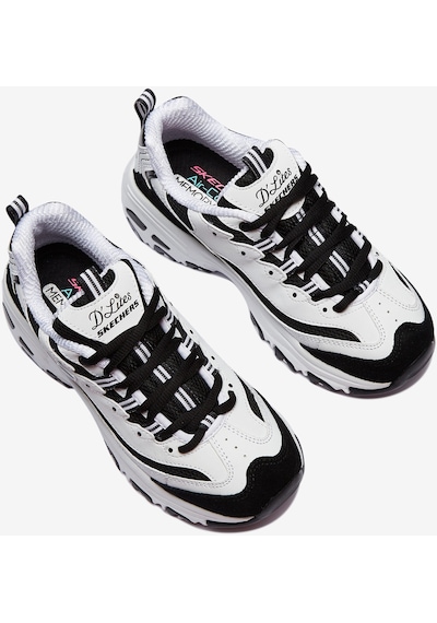 Skechers D'Lites - March Forward Kadın Beyaz Sneakers 13148 Wbk Beyaz Skechers D'Lites - March Forward Kadın Beyaz Sneakers 13148 Wbk Beyaz