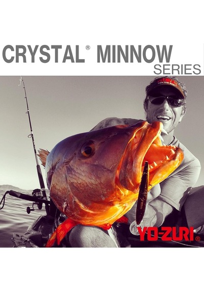 Yo-zuri Crystal Minnow Deep Diver Floating Sahte Balığı Hcr 130 Mm