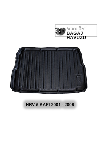 Honda Hrv 5 Kapı 2001 - 2006 Araca Özel 3d Bagaj Havuzu