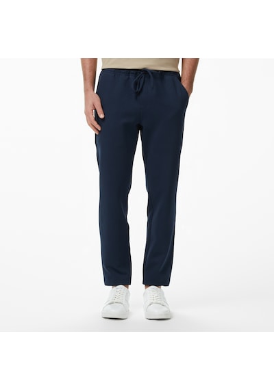 Nautica Erkek Lacivert Slim Fit Pantolon Düz P65218t Lacivert