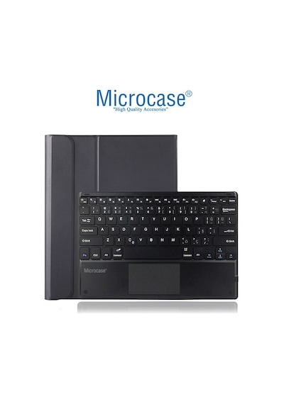 Samsung Uyumlu Tab S6 Lite P610 Bt Touchpad Klavyeli Standlı Kılıf -Bkk5