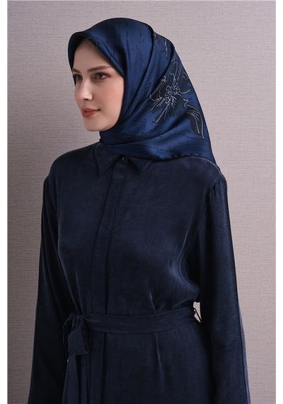 Armine Saf İpek Sura Eşarp 9617d 59 Bakır Kahve