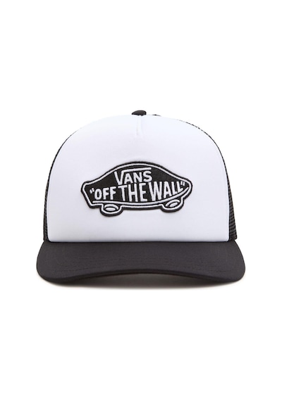 Vans Classic Patch Curved Bill Trucker Vn00066xy281 - Black/white Siyah - Beyaz