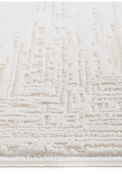 Badelya Home Krem Ekru 7102 Modern Doğal Taban Saçaklı Salon Koridor Mutfak Çocuk Oturma Odası Halı Yolluk 7102krem
