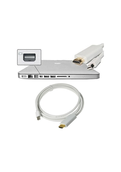 Mini Displayport Thunderbolt To Hdmi Kablo Apple Uyumlu MacBook Görüntü 3Mt