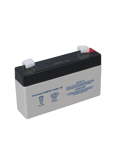 Yokohama Yh-61.3 6 Volt - 1.3 Amper Akü 98x25x52 Mm