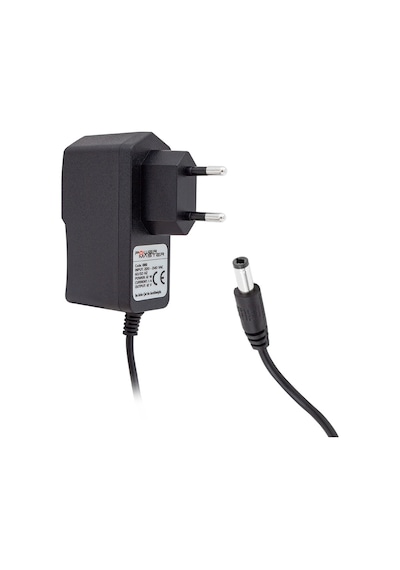 POWERMASTER PM-8118 12 VOLT - 1 AMPER PRİZ TİPİ PLASTİK ADAPTÖR