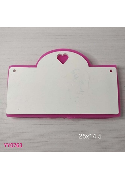 Yy0763 Ortası Oval Taban Askılıklı Silikon Kalıp