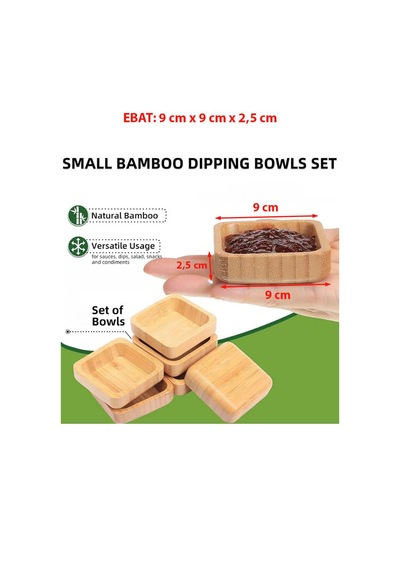 Paras Ticaret 3 Adet Bambu Ahşap Küçük Kase Lokumluk Çerezlik Reçellik Ballık 3lü Set Ebat: 9 Cm X 9 Cm X 2,5 Cm Bambu Ahşap Paras Ticaret 3 Adet Bambu Ahşap Küçük Kase Lokumluk Çerezlik Reçellik Ballık 3lü Set Ebat: 9 Cm X 9 Cm X 2,5 Cm Bambu Ahşap