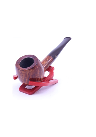 Şahin Sarı Yıldız Prince 9mm Filtreli Ebonit Saplı Pipo Bari-2 247791
