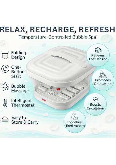 Deluxe Ayak Spa Seti, Elektrikli Masaj Aleti, Pedikür Aletleri, Ayak Peeling Maskeleri Ve Cilt Bakım Seti Kahve