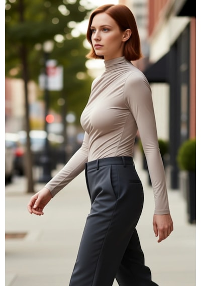 Ersefa Moda Kare Yaka Örme Slim Düz Desen Casual Günlük Crop Kısa Kol Bl Taş