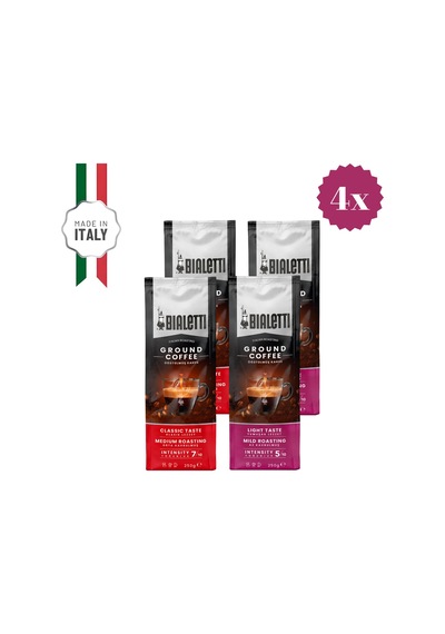 4 Adet Delicato Ve Classico 250 Gr Öğütülmüş Kahve Filtre