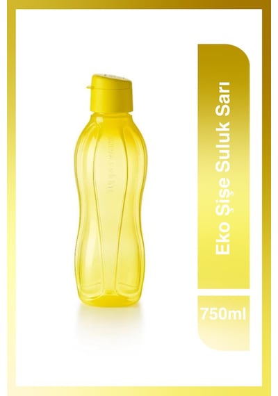 Tupperware Eco Şişe Suluk Ve Matara 750ml Sarı Sarı