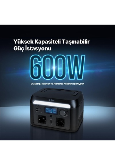 Ttec Powermax Pro Taşınabilir Güç Kaynağı 600w