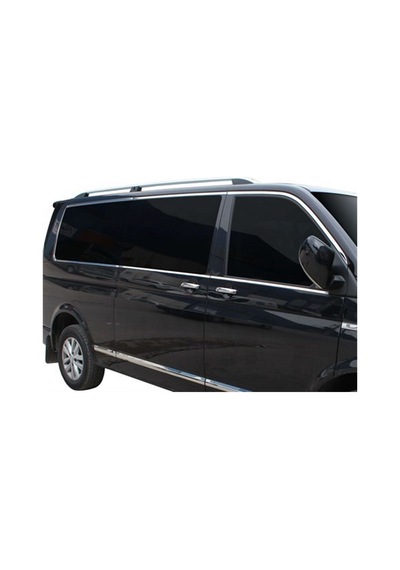 Volkswagen Transporter T6.1 Cam Çerçevesi 14 Prç. Krom U.Ş. Tek