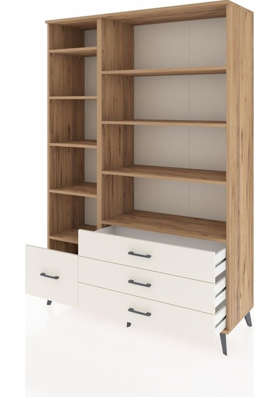 Hyperion Dolap 9 Raflı 4 Çekmeceli 132x44x195 Çam-çam/aytaşı Atlas Çam/aytası - Atlas Çam Hyperion Dolap 9 Raflı 4 Çekmeceli 132x44x195 Çam-çam/aytaşı Atlas Çam/aytası - Atlas Çam