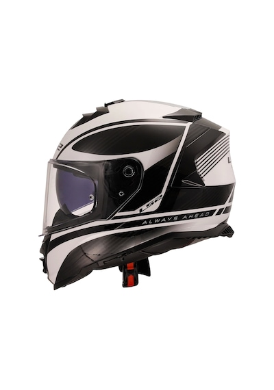 Ls2 Storm 2 Dodger Kask Beyaz - Mat Siyah