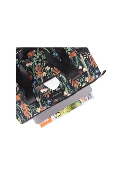Eco Forest Omuz Çantası / Tote Bag Yeşil - Kahverengi