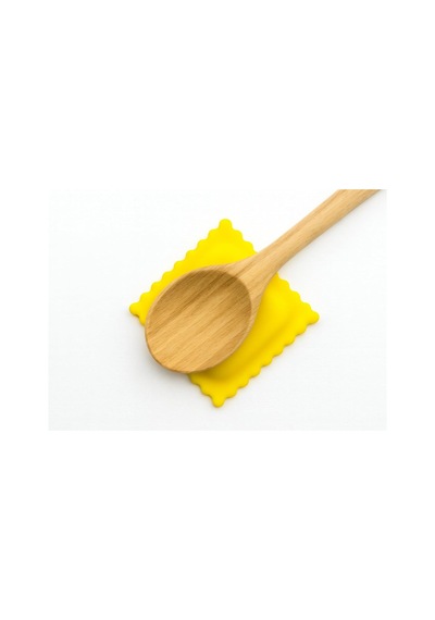 Ravioli Şeklinde Silikon Tezgah Üstü Kirli Kaşıklık Kaşık Altlığı