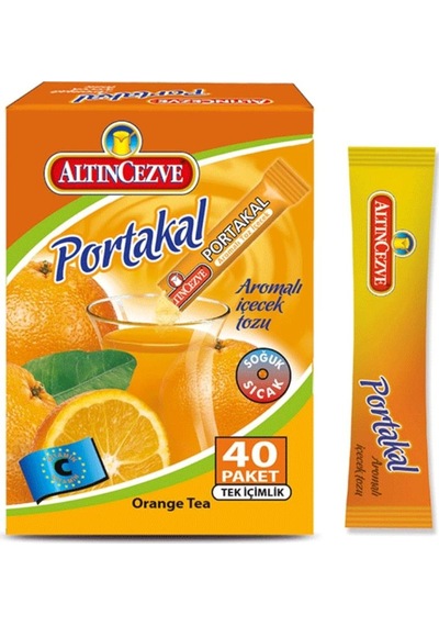 Altıncezve Tek İçimlik Portakal Aromalı İçecek Tozu 20'li 40 x 1.5 G