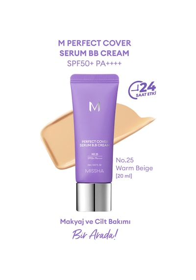 Missha M Perfect Cover Serum BB Cream 25 Warm Beige