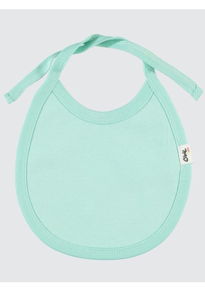 Civil Baby İnterlok Arkadan Bağlamalı Unisex Mama Önlük - Yeşilstandart