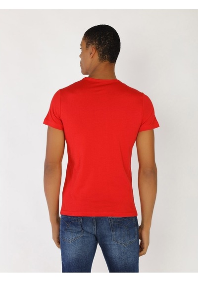 Moncler Erkek T'Shirt /M.Mon.0920.12575-Kırmızı