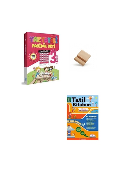 Giriş 3'ten 4'e Geçenler İçin Giriş Ve Tudem Yaz Tatil Kitabı + Telefon Standı